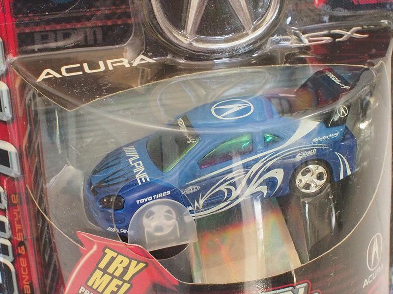 未開封ミニカー・METAL MAXX・LIGHT FX TUNERSシリーズ・ アキュラ RSX・ホンダインテグラ2002