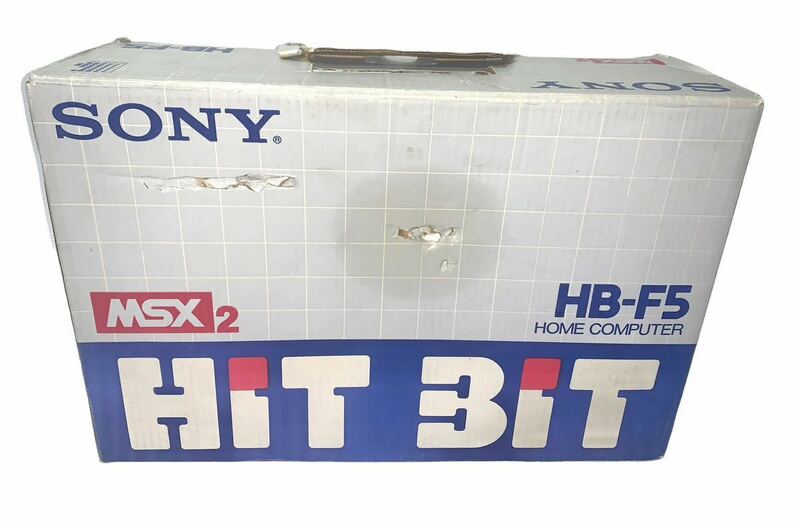 デッドストック　ほぼ未使用　MSX2 本体 HiTBiT HB-F5 ブラック　SONY ソニー
