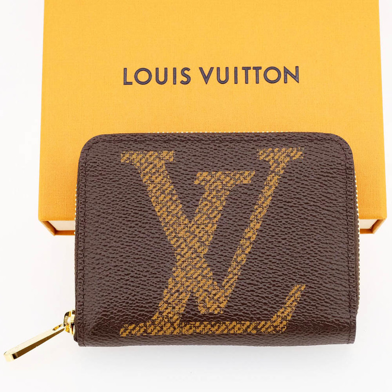 【美品】LOUIS VUITTON ルイヴィトン ジッピー・コインパース モノグラム・ジャイアント M69354 箱・保存袋