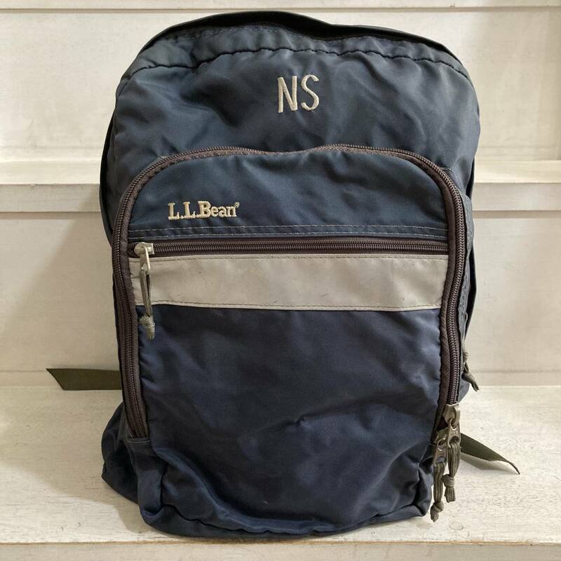 L.L.Bean D588 BOOK PACK USED エル・エル・ビーン ブック・パック 韓国製 ウエストバッグ 90s MADE IN KOREA リュック バックパック