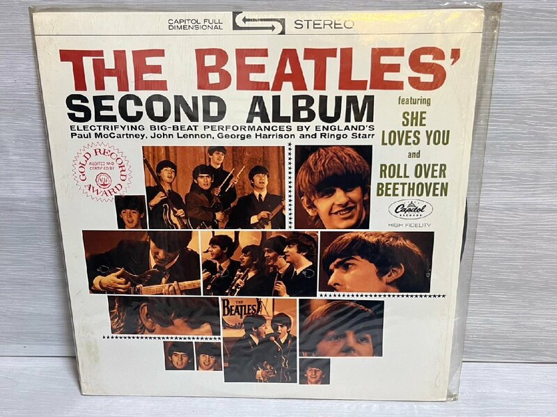 ■ The Beatles ザ ビートルズ SECOND ALBUM ST-2080 LP レコード シュリンク残り ★