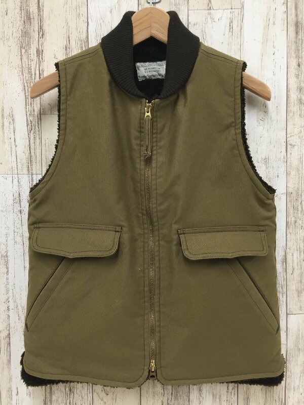 129BH TROPHY CLOTHING Utility Storm Vest トロフィークロージング ベスト ボア【中古】