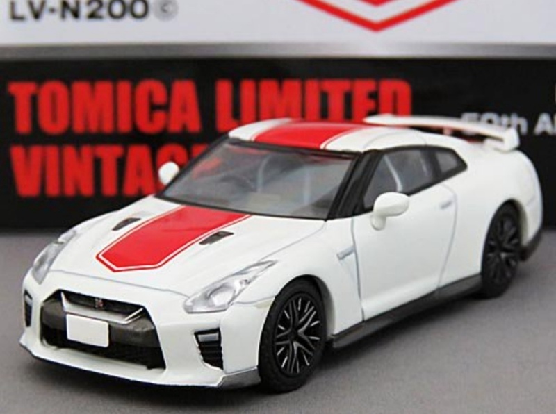 即決！ トミカ リミテッド ヴィンテージ ネオ LV-N200c NISSAN GT-R 50th ANNIVERSARY 2020 MODEL (白/赤) 新品・未使用品