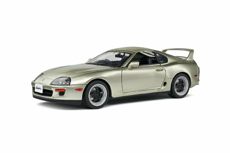 ソリド 1/18 トヨタ スープラ A80 タルガルーフ 1998 クイックシルバー SOLIDO TOYOTA Supra ミニカー