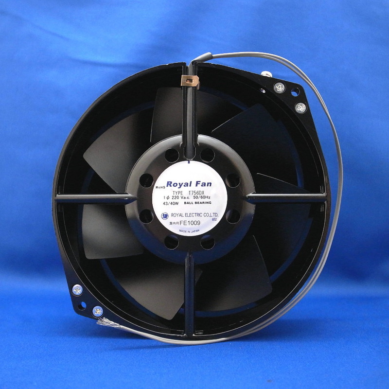 Royal Fan 軸流ファン T756DX（φ150×55t）単相220V ローヤル電機