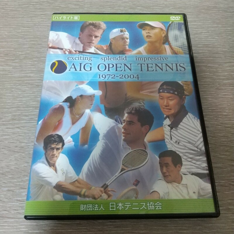 AIG OPEN TENNIS 1972-2004 DVD テニス