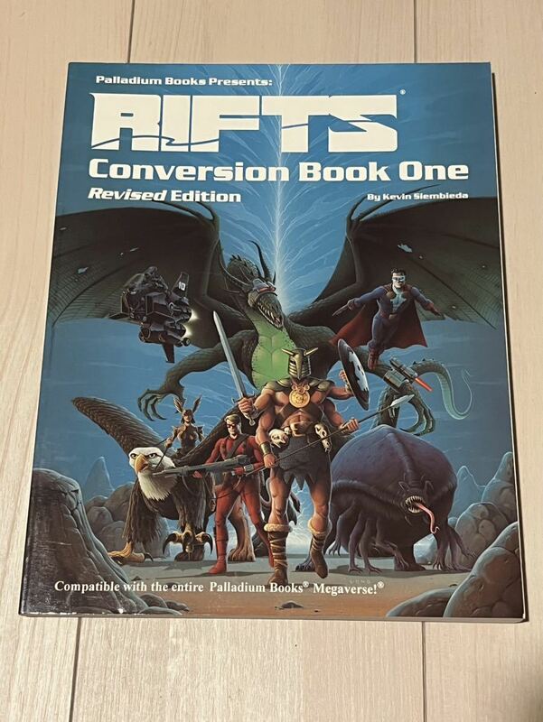 Rifts Conversion Book by Kevin Siembieda 1991 Palladium Megaverse Book