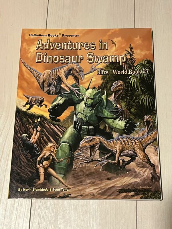 Palladium Books Rifts RPG: World Book 27 Adventures in Dinosaur Swamp