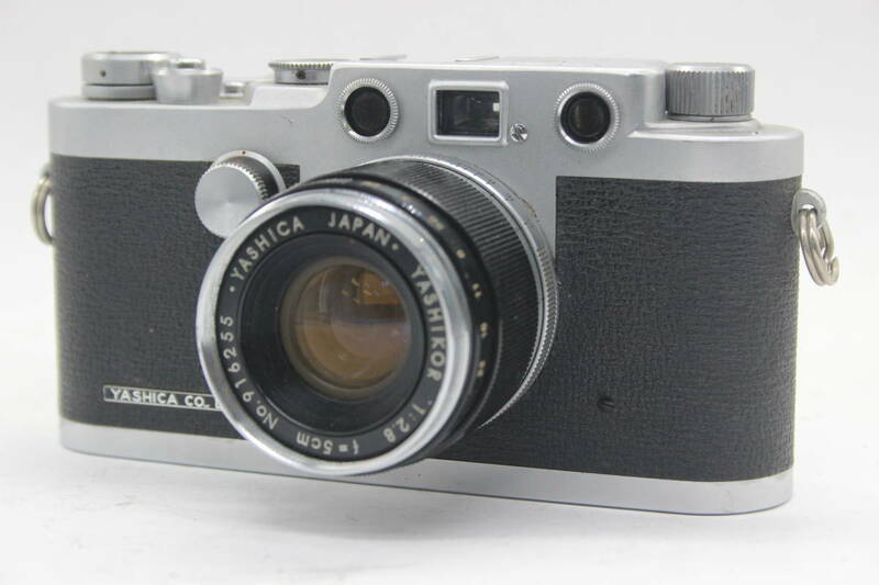 【返品保証】 ヤシカ Yashica YE Yashikor 5cm F2.8 Lマウント レンジファインダー カメラ s3605