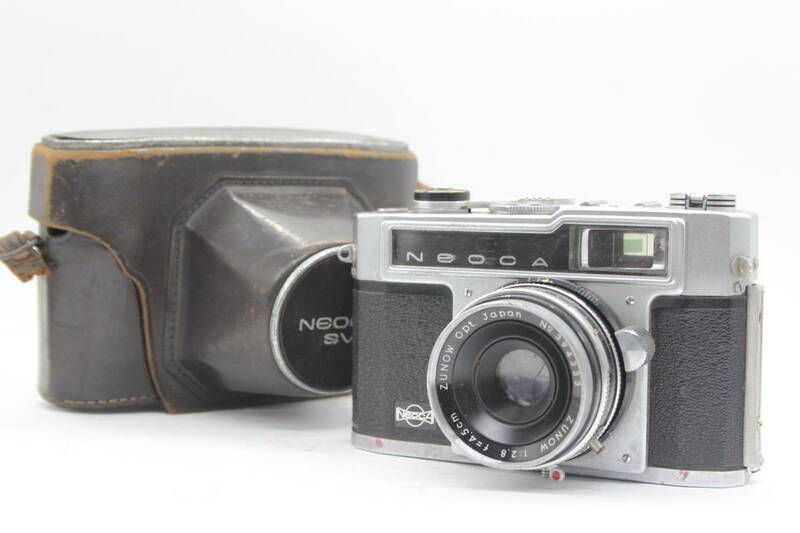 【訳あり品】 Neoca SV Zunow 4.5cm F2.8 ケース付き レンジファインダー カメラ s3607