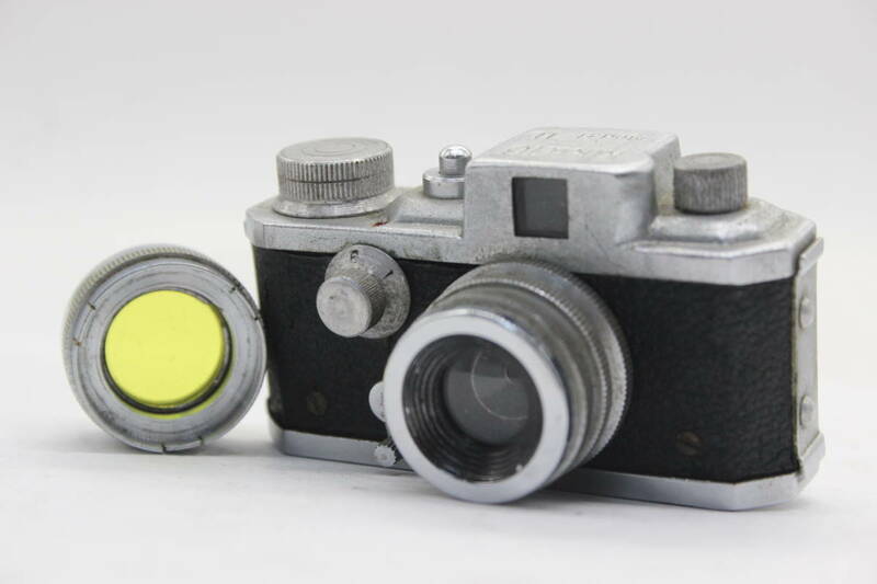 【訳あり品】 kiku16 Model II レンズフィルター付き ミニチュア ミニカメラ 豆カメラ s3615