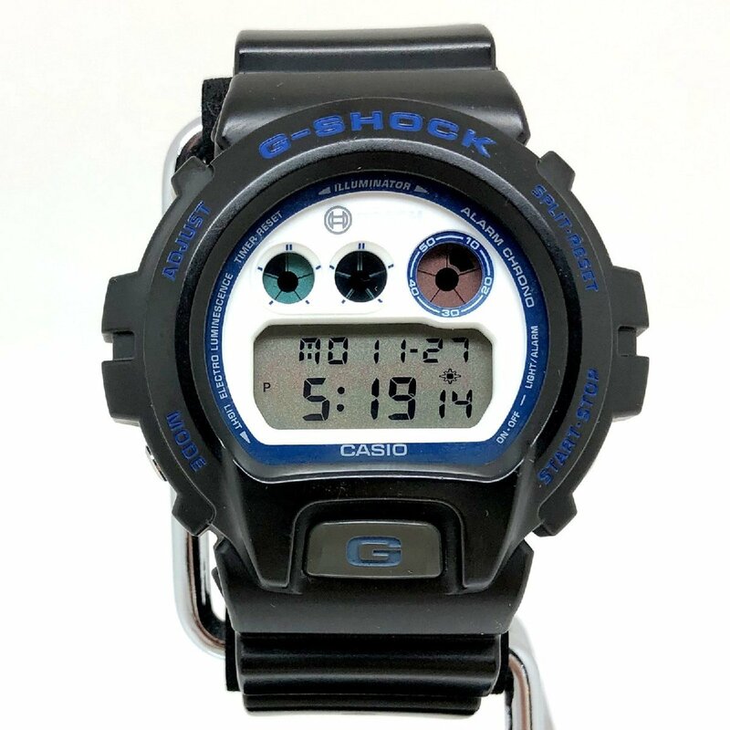 中古 G-SHOCK ジーショック CASIO カシオ 腕時計 DW-6900FS BOSCH ボッシュ 80周年記念 コラボ ダブルネーム 三つ目 【ITGEDJZ9J31G】