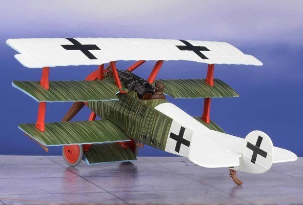 ■即決 CORGI 1/48【フォッカーDr.1 ドイツ軍航空隊 第11プロシア戦闘飛行隊 ハンス・ヴァイス少尉機 1918年 限定品