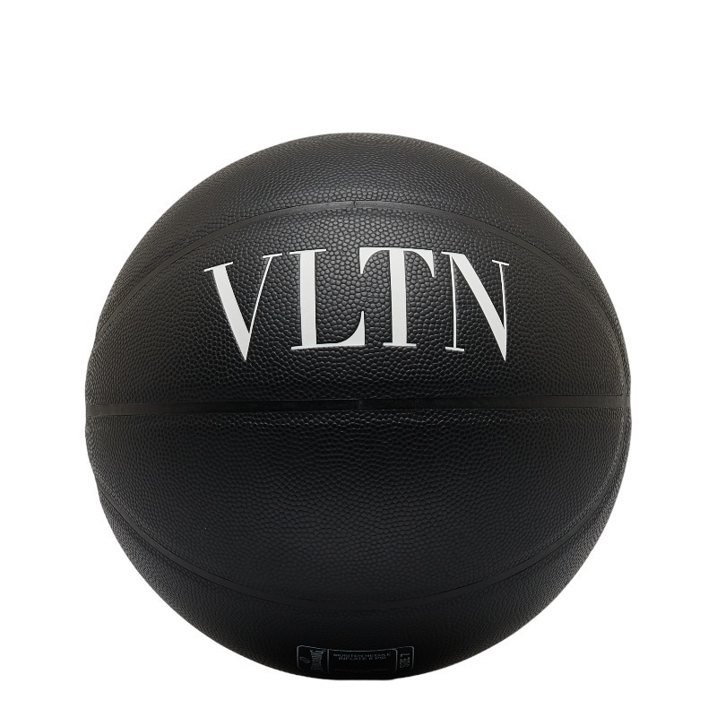 ヴァレンティノ ×スポルディング VLTN バスケットボール ブラック ラバー メンズ VALENTINO×SPALDING 【中古】