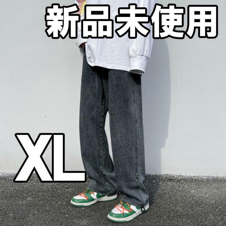 【大人気につき在庫わずか！次入荷未定！最終値下げ！新品未使用】メンズデニム パンツ XL ワイドパンツ ジーンズ ロールアップ 003220XL