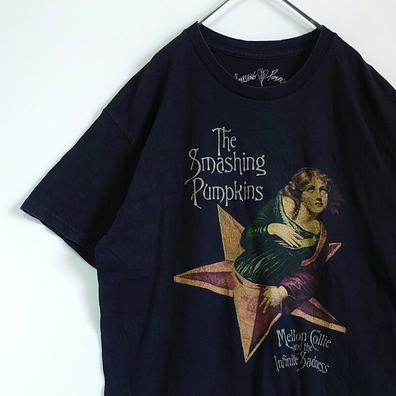希少 Lサイズ　バンドt　スマッシングパンプキンズ　Smashing Pumpkins　スマパン　バンドtシャツ　tシャツ　半袖tシャツ　ビックロゴ　
