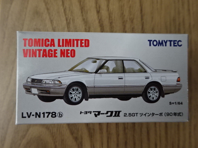 トミカ リミテッド ヴィンテージ ネオ トヨタ マーク Ⅱ 2.5GT ツインターボ ( 90年式 ) LV-N178b 1/64 ミニカー TOMICA MARK Toy Car