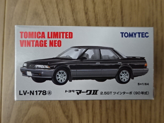 トミカ リミテッド ヴィンテージ ネオ トヨタ マーク Ⅱ 2.5GT ツインターボ ( 90年式 ) LV-N178a 1/64 ミニカー TOMICA MARK Toy Car