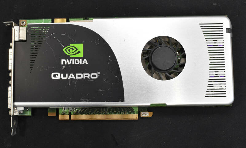(国内発送) NVIDIA Quadro FX 3700 PCI Express x16 モニタ端子:DVI-I x2 (DVI出力ｘ2搭載モデル) (管:VGA22