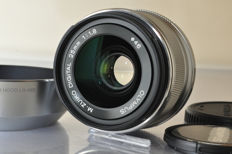 ★★極上品 OLYMPUS M.ZUIKO DIGITAL 25mm F1.8 Lens♪♪#1847EX