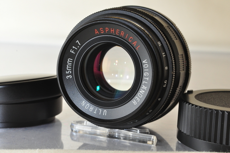 ★★実用品 Voigtlander ULTRON 35mm F/1.7 Aspherical Lマウント Lens + 35/135 アダプター 訳あり♪♪#1855EX