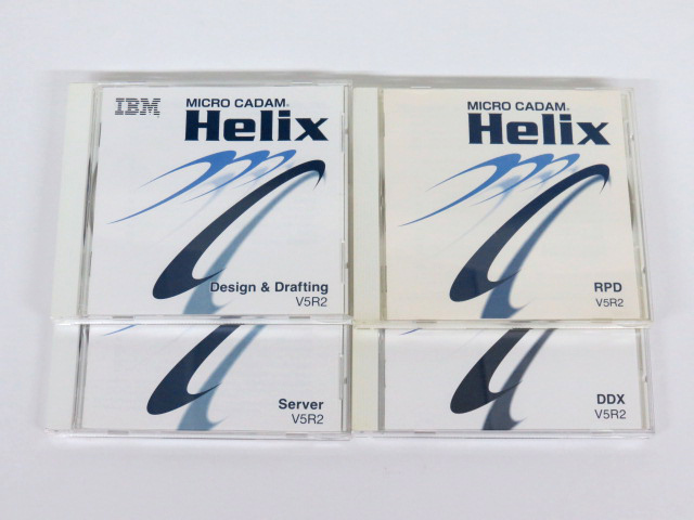 ■ IBM MICRO CADAM Helix V5R2 ディスク4枚■ 