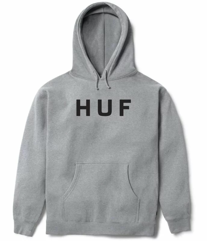 HUF OG Logo Pullover Hoodie Grey Heather S パーカー