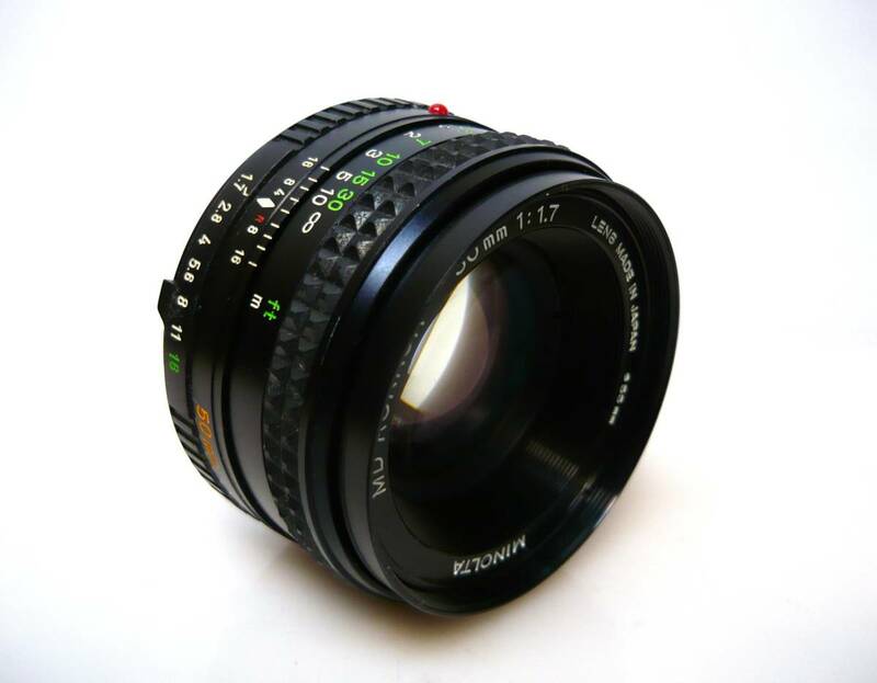 ★MINOLTA(ミノルタ)◆ MD ROKKOR 50mm 1:1.7 ●実用・良品