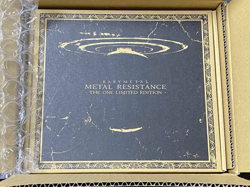 BABYMETAL ベビーメタル THE ONE 限定盤 BOXセット METAL RESISTANCE LIMITED EDITION 輸送用外箱 美品