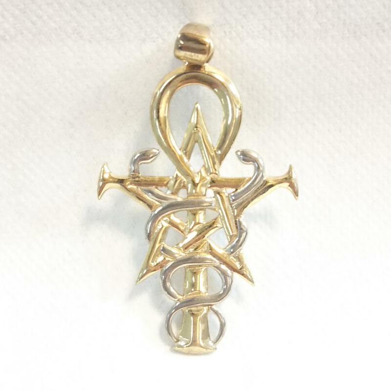 PS Wizardry Symbol silver pendant
