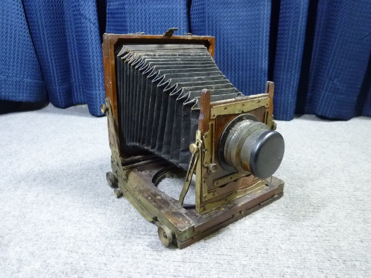 ▲ 詳細不明 TAIYO Anastigmat 1:4.5 F=21cm 大判カメラ ? 中判カメラ ? 蛇腹カメラ ▲ 218