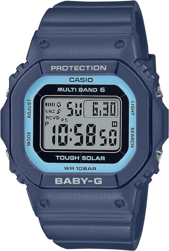 カシオ CASIO 腕時計 BABY-G BGD-5650-2JF　シンプル　ソーラー電波 レディース　デジタル　ブルー