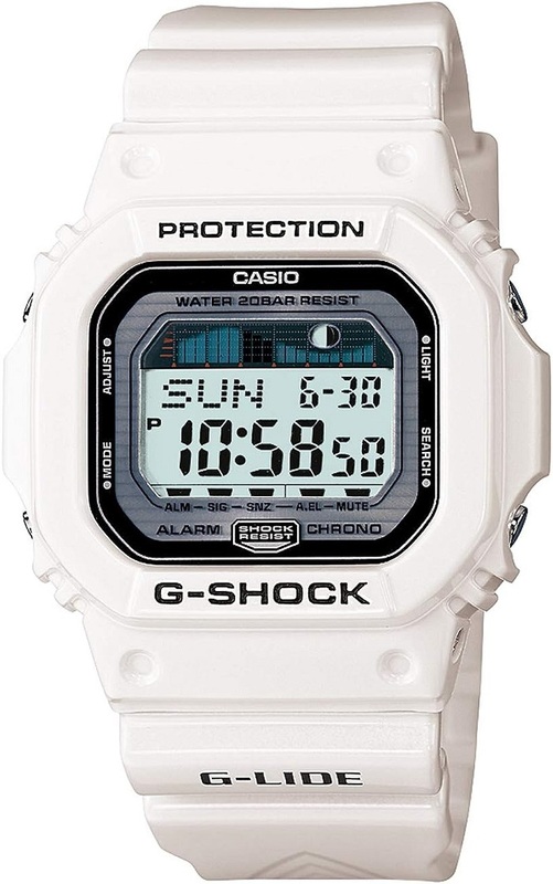 CASIO カシオ 腕時計 G-SHOCK　GLX-5600-7JF　G-LIDE デジタル スクエア ホワイト