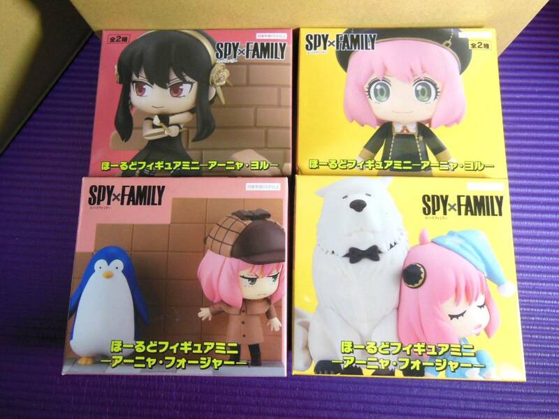 SPY×FAMILY スパイファミリー ほーるどフィギュアミニ アーニャ・フォージャー ヨル ボンド ペンギン 4種 送料710円～