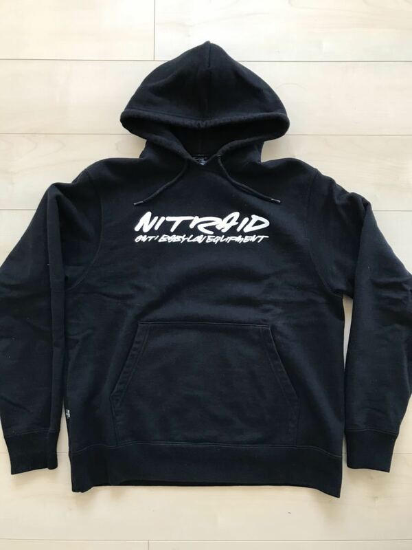 NITRAID FUTURA NITRO MICROPHONE UNDERGROUND ナイトレイド フーツラ ヘビーウエイト パーカー ニトロ マイクロフォン アンダーグランド