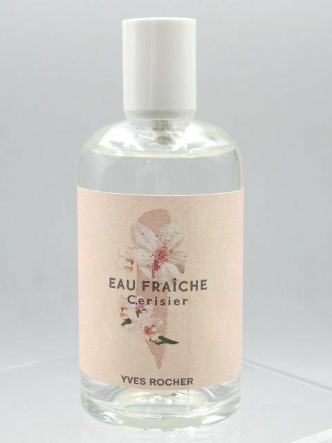 ◆残量たっぷり YVES ROCHER イヴロシェ オーフレッシュ EAU FRAICHE YR 香水 チェリーブロッサム フレグランス 100ml フランス◆