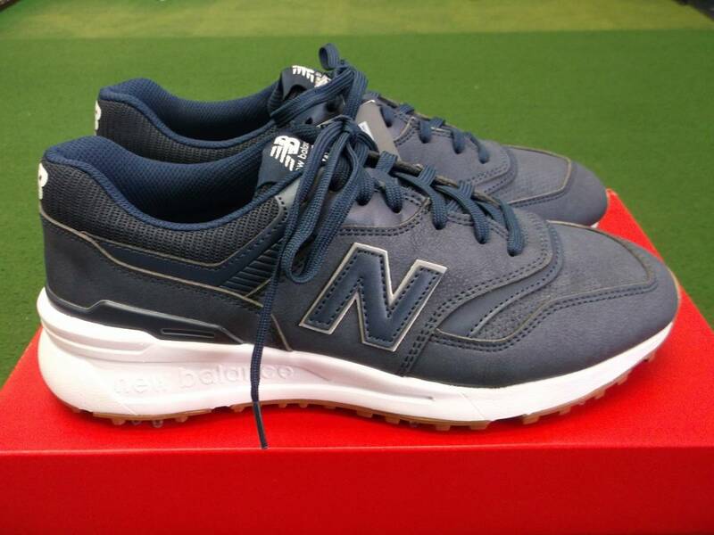 【税込】7306 新品 new balance ゴルフシューズ NBG997NV ネイビー ワイズ：D (MEDIUM) ニューバランス 27.5cm