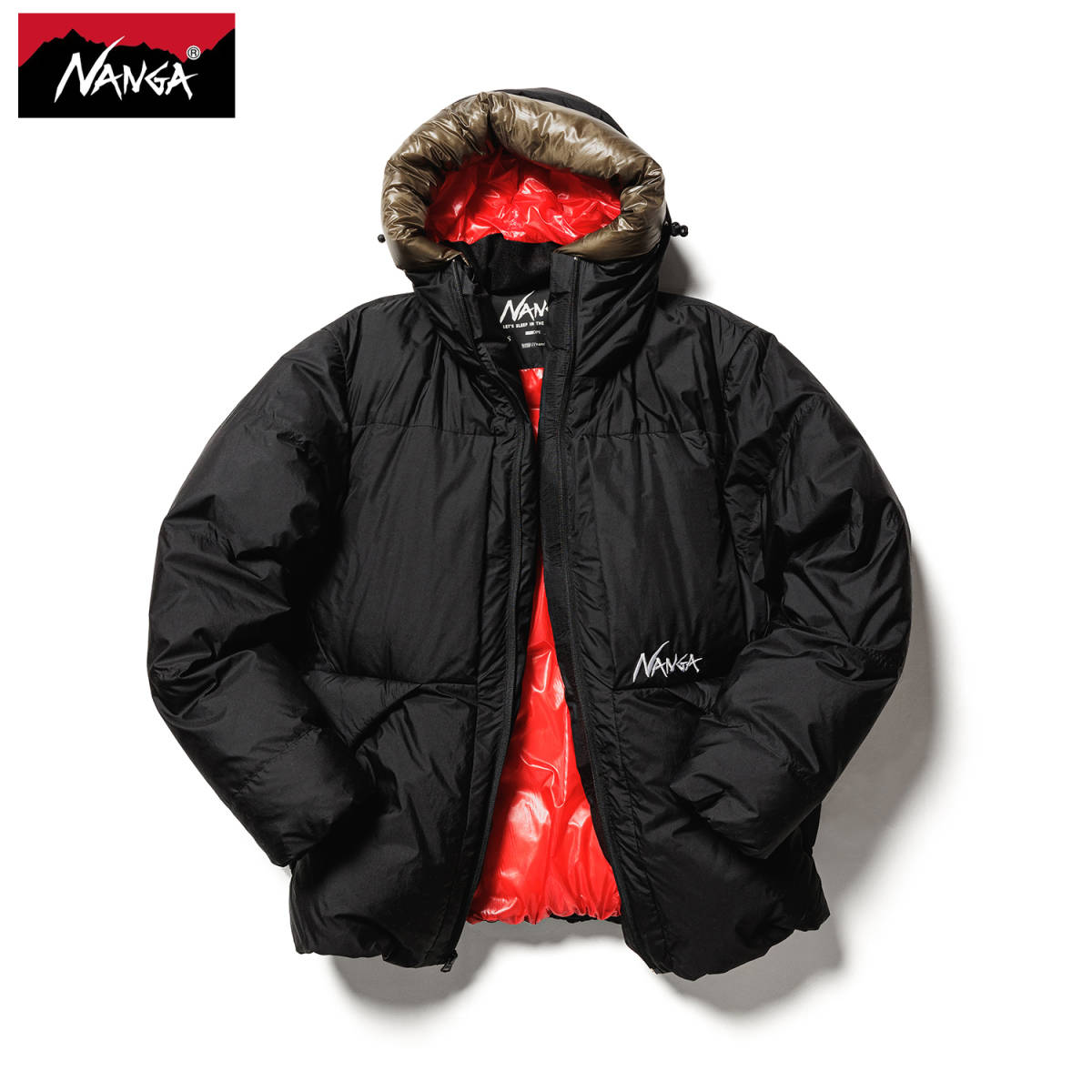 25%OFF【Nanga ナンガ/NORTHERN LIGHTS DOWN JACKET/ノーザン ライトダウンジャケット/BLK/Lサイズ】mtr