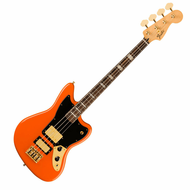 Fender フェンダー Limited Edition Mike Kerr Jaguar Bass Rosewood Fingerboard Tiger?s Blood Orange エレキベース