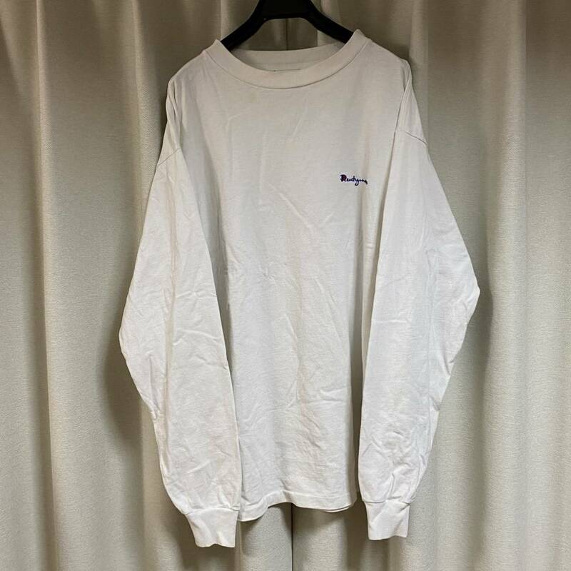 正規 READYMADE レディメイド Tシャツ ロンT ホワイト White 白 メンズ Men's レディース ウィメンズ Lady's Women's ロゴ Logo 長袖