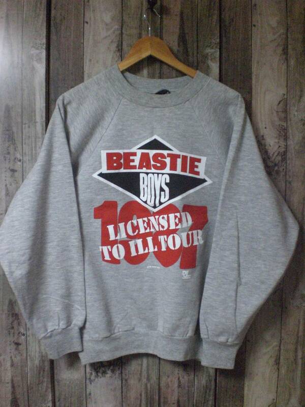 当時物 80s BEASTIE BOYS ビースティーボーイズ スウェット トレーナー GRAND ROYAL BAD BRAINS CRO MAGS MURPHY'S LAW MADONNA 