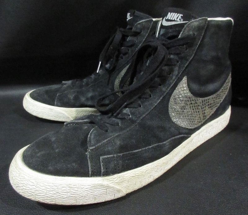 ナイキ NIKE ID BLAZER MID スネーク型押し スウォッシュ ブレザー ミッド 616824-991 ブレーザー スニーカー 靴