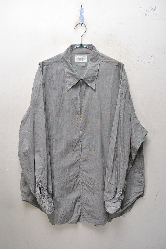 marvine pontiak shirt makers skipper L/S SH マービンポンティアックシャツメーカーズ/スキッパーシャツ/ギンガムチェック/F