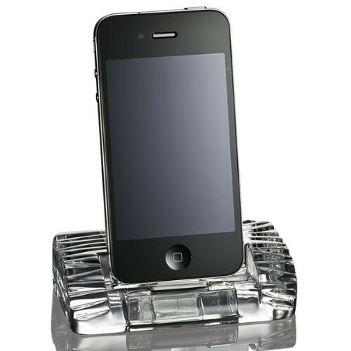 スマホスタンド iPhone4S 4 3GS iPod touch4G 30ピンDockコネクタ搭載機種 CalypsoCrystal クリアー スタンド クリスタル