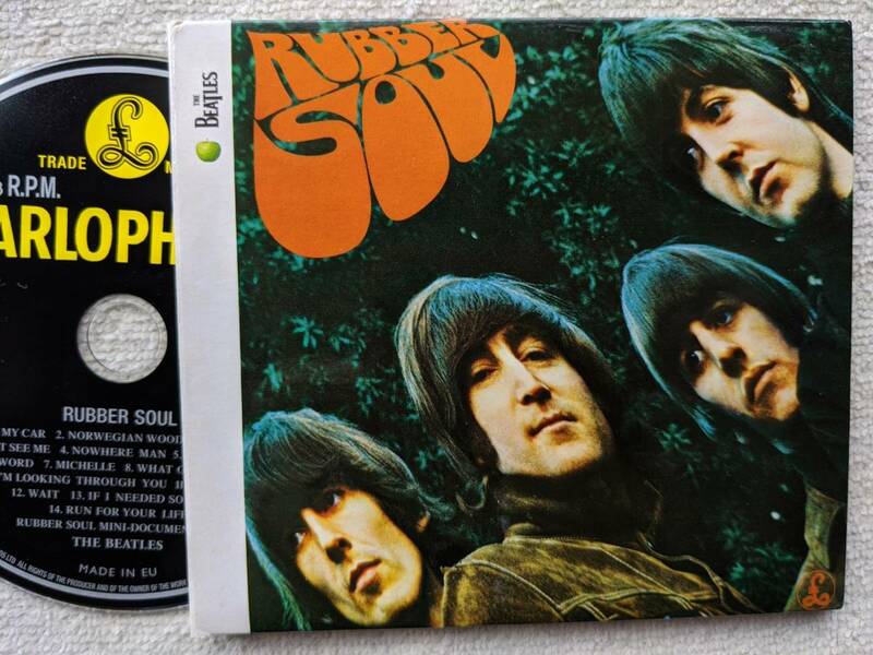 ビートルズ BEATLES●CD●RUBBER SOUL ラバーソウル●ジョン・レノン ジョージ・ハリスン●紙ジャケット ●美品レベル！！