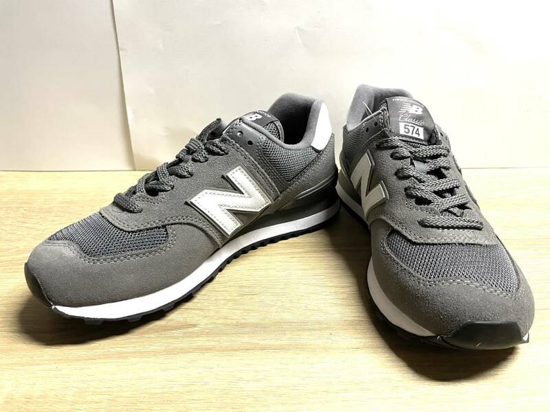 未使用 24cm ニューバランス ML574EG2 D グレー new balance