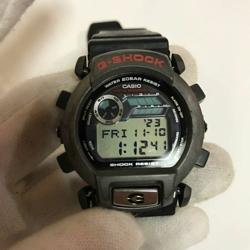 G-SHOCK 稼働品　G-2210 デジタル　ベゼル無し　メンズ腕時計　Gショック　黒　ラバーバンド　ブラック CASIO カシオ