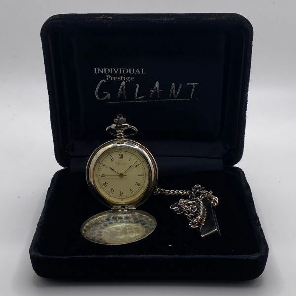 GALANT 懐中時計 保証書付き ジャンク　(SAM671)