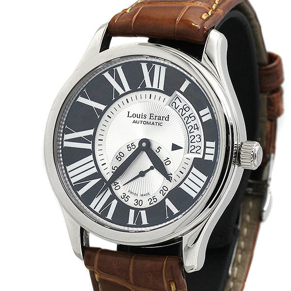 ルイエラール Louis Erard アシンメトリー 92300AA02 設立75周年記念モデル メンズ腕時計 自動巻き 40mm 男性 ビジネスマン