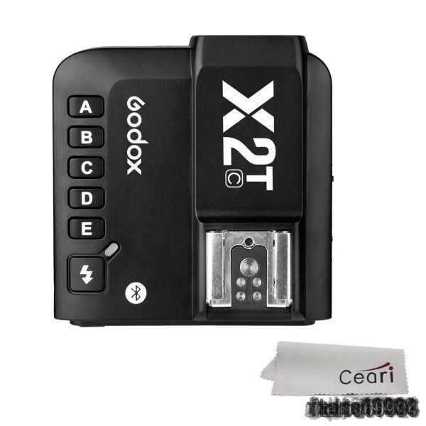 【utr】 X2T-C TTLワイヤレスフラッシュトリガー Canon カメラ対応品 1 / 8000s HSS機能 5つの専用グループボタン as-a36